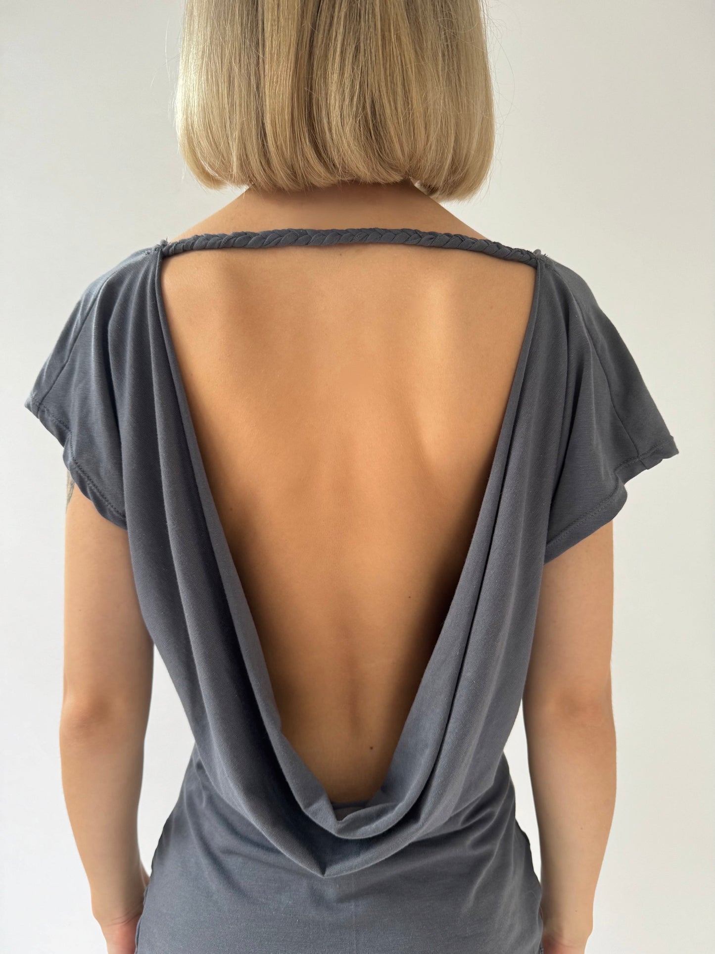 MOTION Cowl Neck & Cowl Back Reversible Top image 4